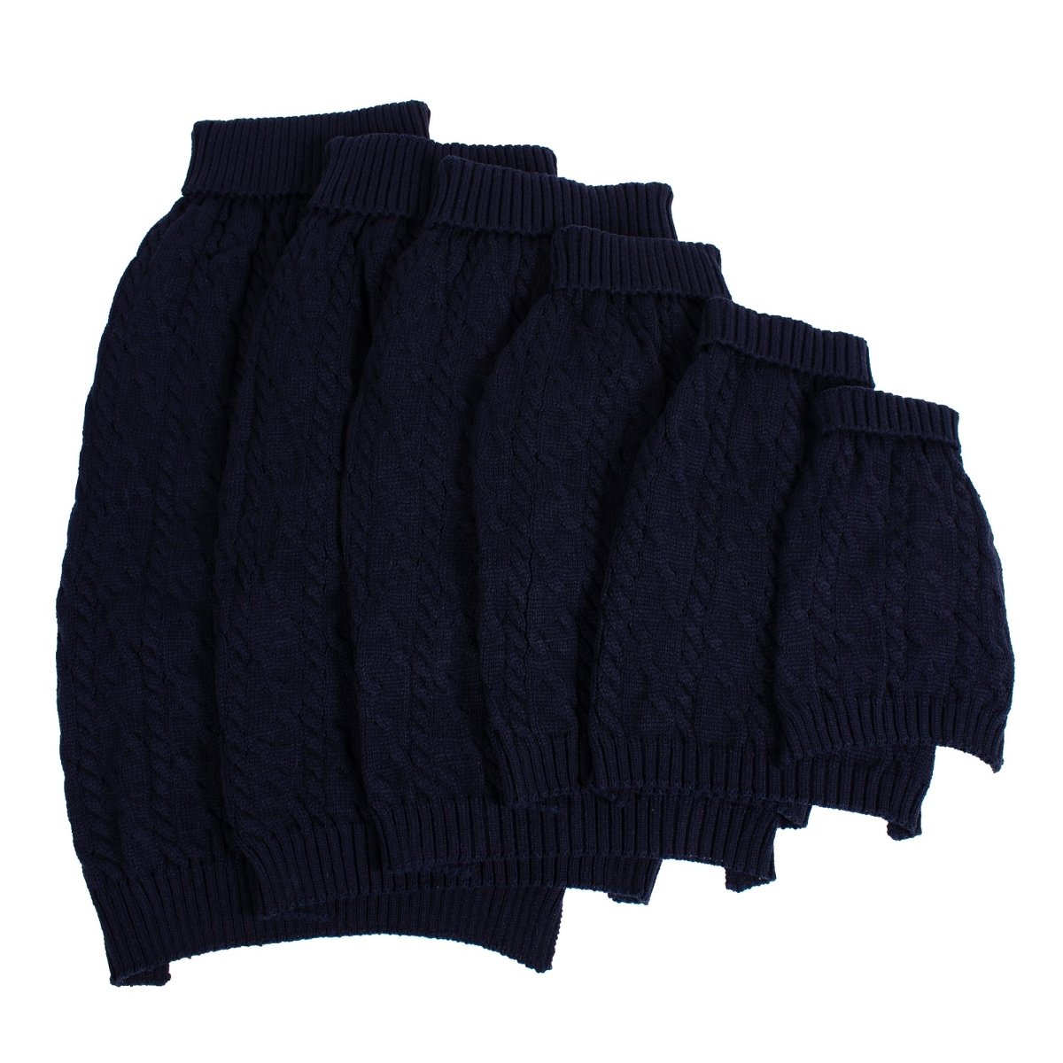 Shinola Cable Knit Pet Sweater