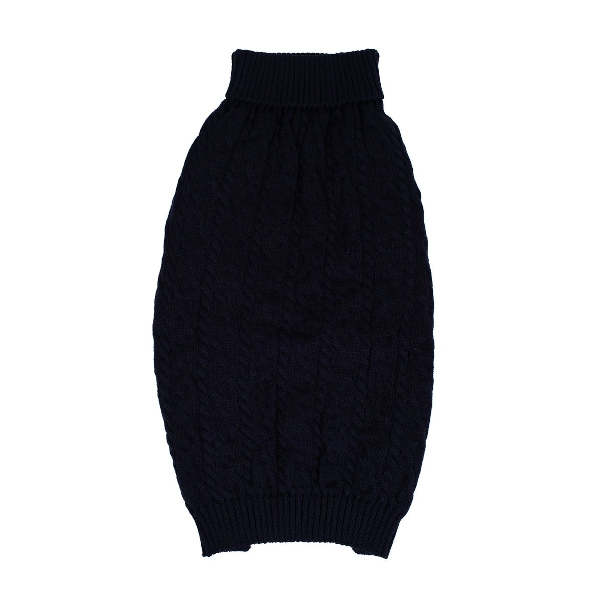 Shinola Cable Knit Pet Sweater