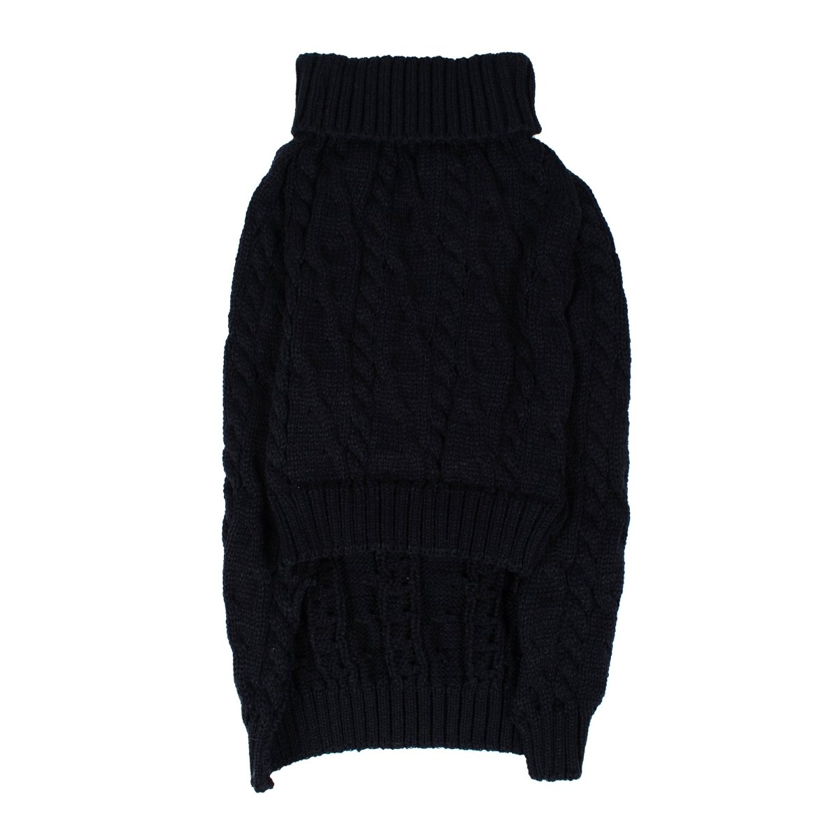 Shinola Cable Knit Pet Sweater