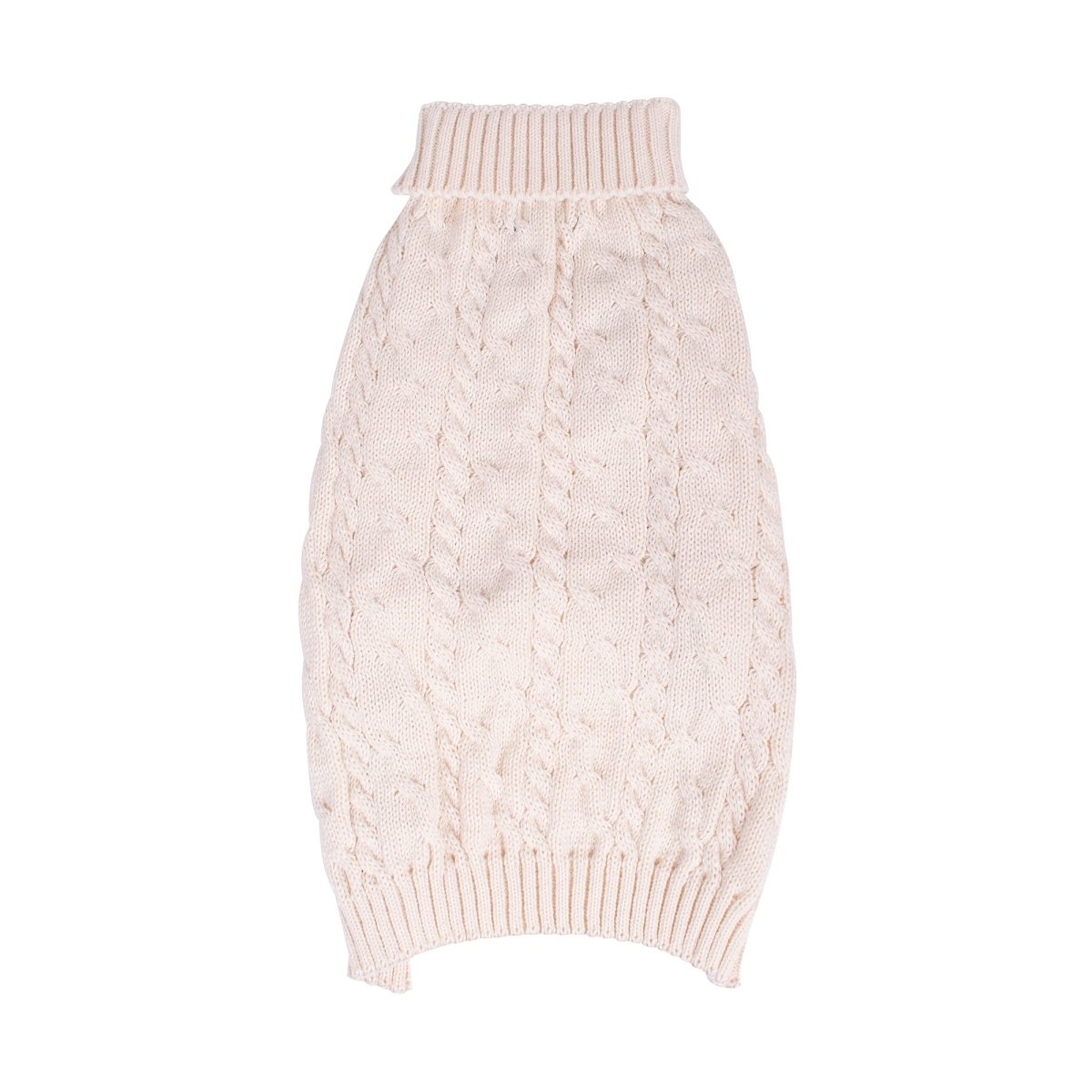 Shinola Cable Knit Pet Sweater