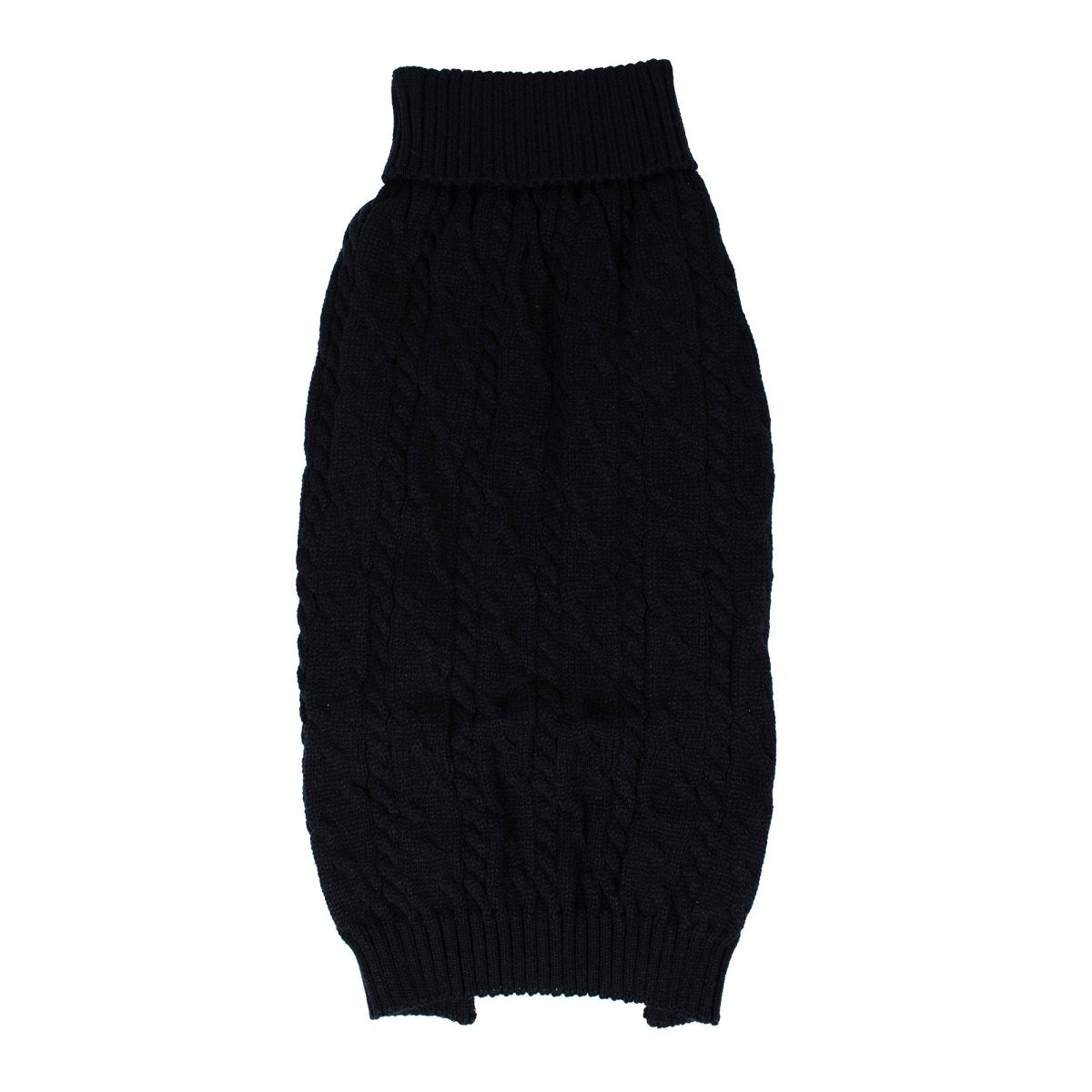 Shinola Cable Knit Pet Sweater