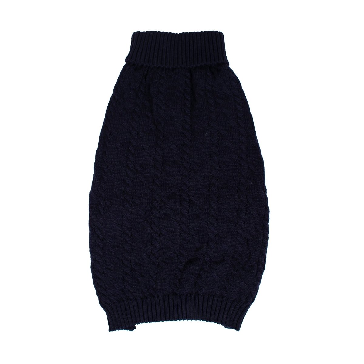 Shinola Cable Knit Pet Sweater