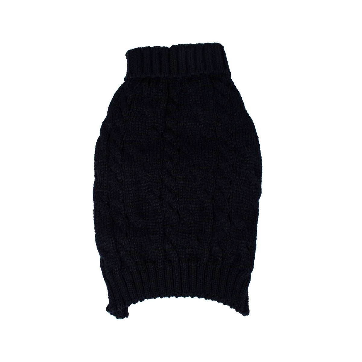 Shinola Cable Knit Pet Sweater