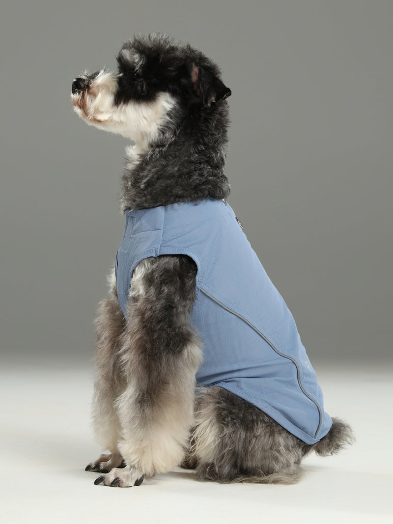 Chill Vest Shirt-Blue