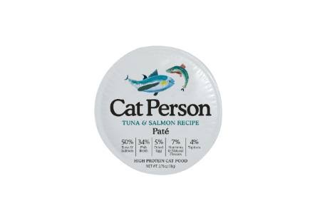 Cat Person Cat Pate Tuna & Salmon 2.75oz