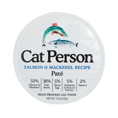 Cat Person Cat Pate Salmon & Mackerel 2.75oz