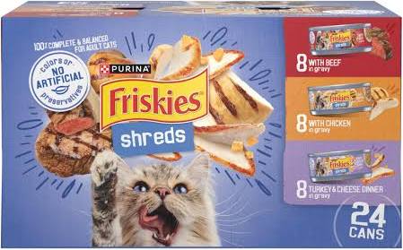 Friskies Shredded Variety 5.5oz 24ct