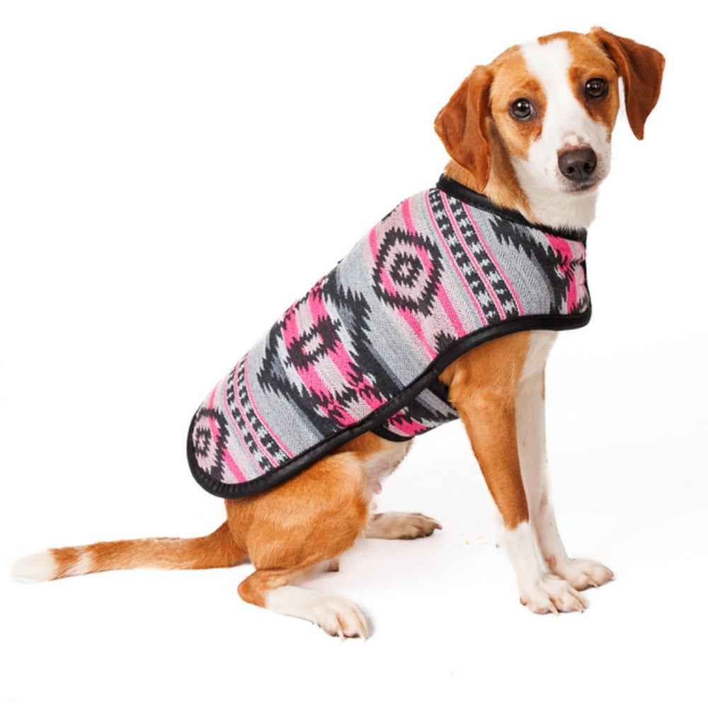 Chilly Dog Sienna Fleece-Lined Dog Blanket Coat