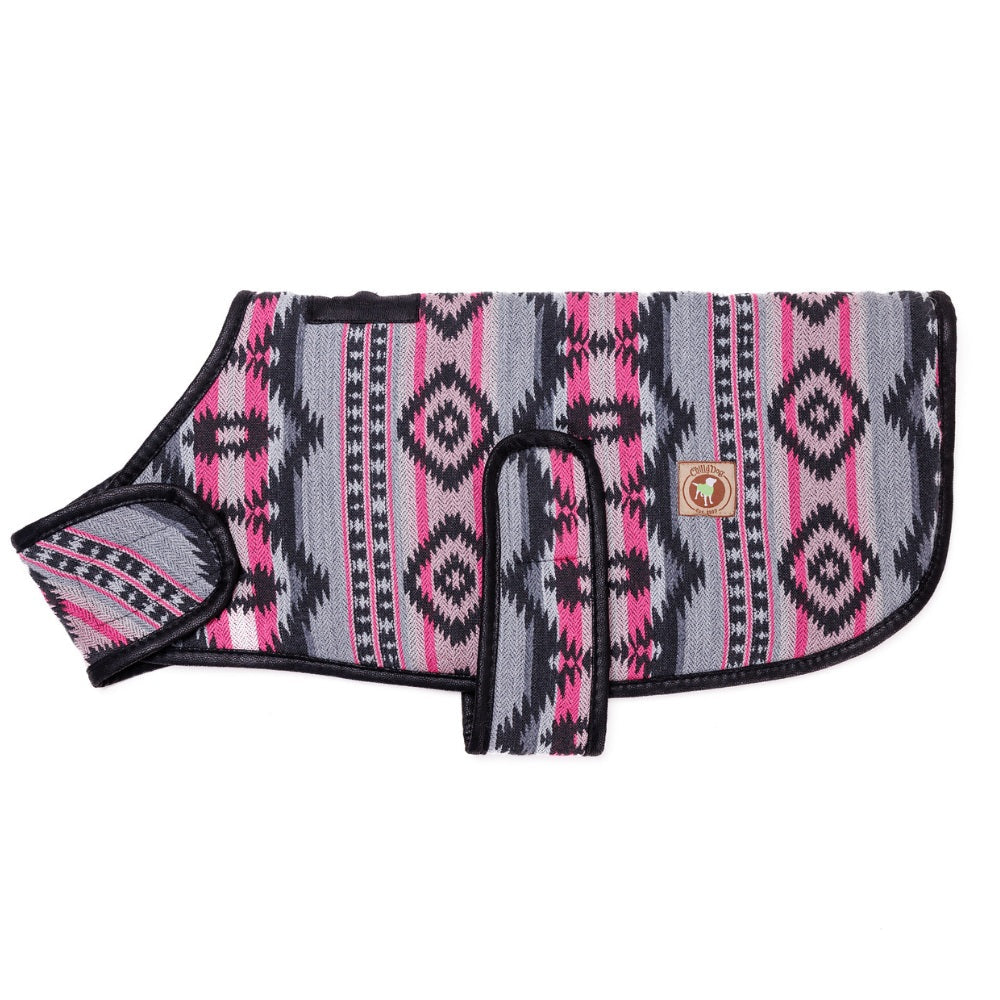 Chilly Dog Sienna Fleece-Lined Dog Blanket Coat