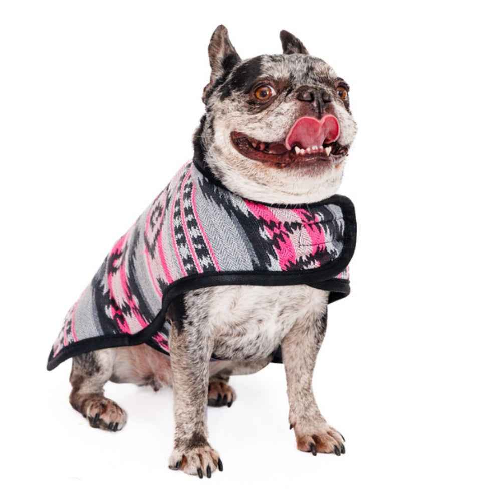 Chilly Dog Sienna Fleece-Lined Dog Blanket Coat