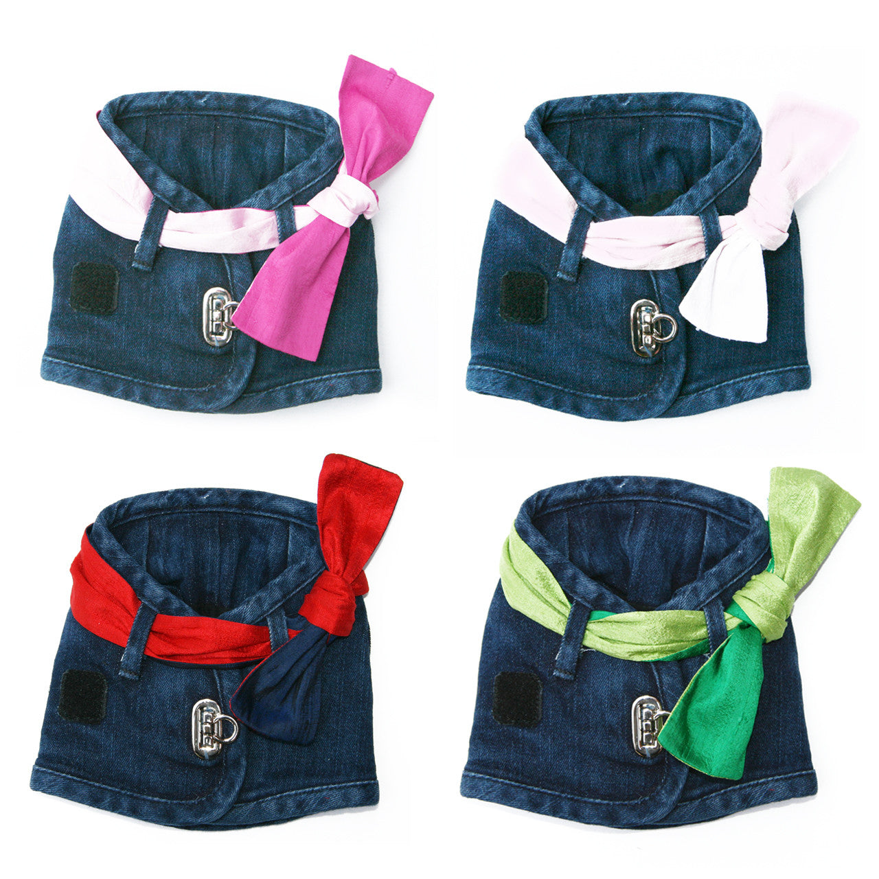 The Hollywood Silk Ties (Harness Vest Sold Separately)