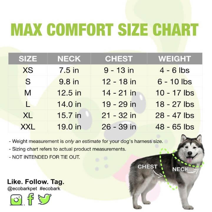 EcoBark Purple Dog Harness - Over-the-Head Soft Mesh Dog Vest Halter for Small to Medium Dogs and Puppies