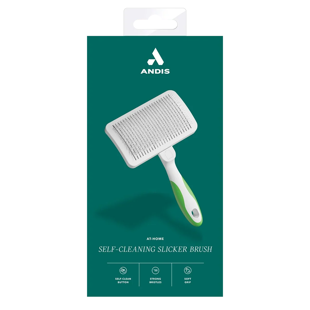 Andis Dog Self Cleaning Slicker Brush