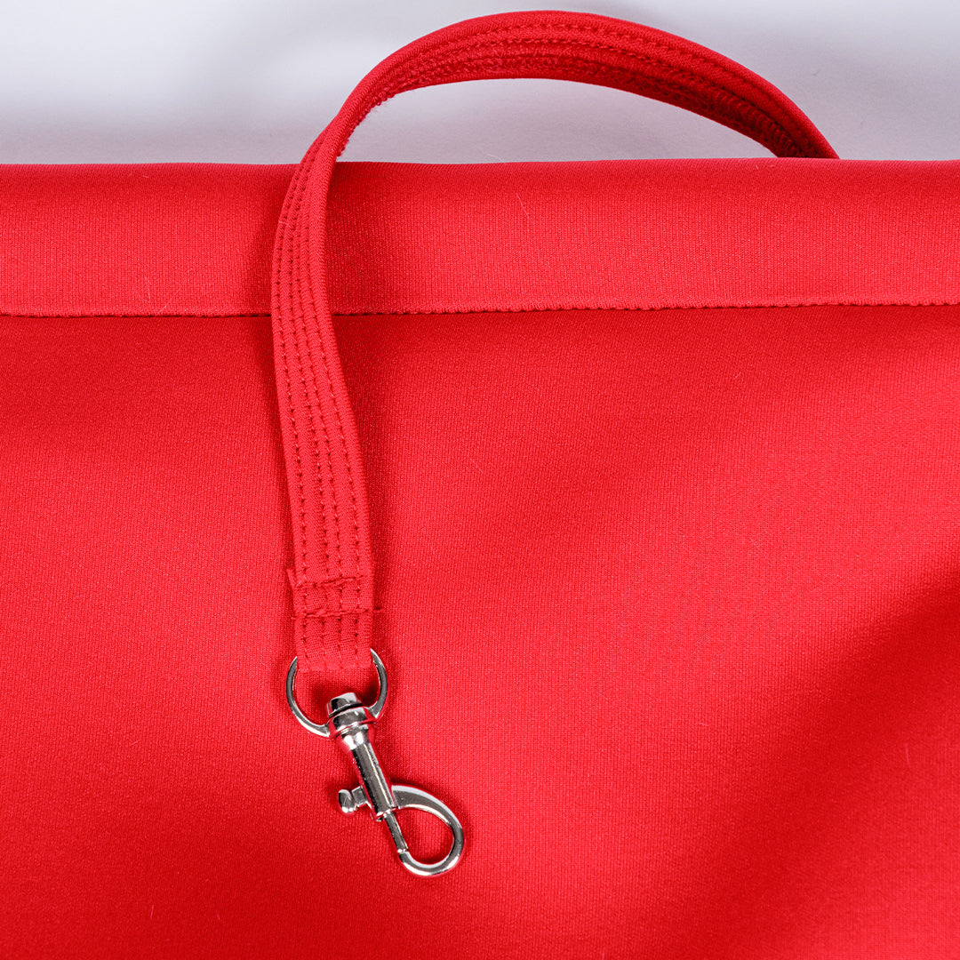 Hello Doggie Satin Red Dog Sling Carrier