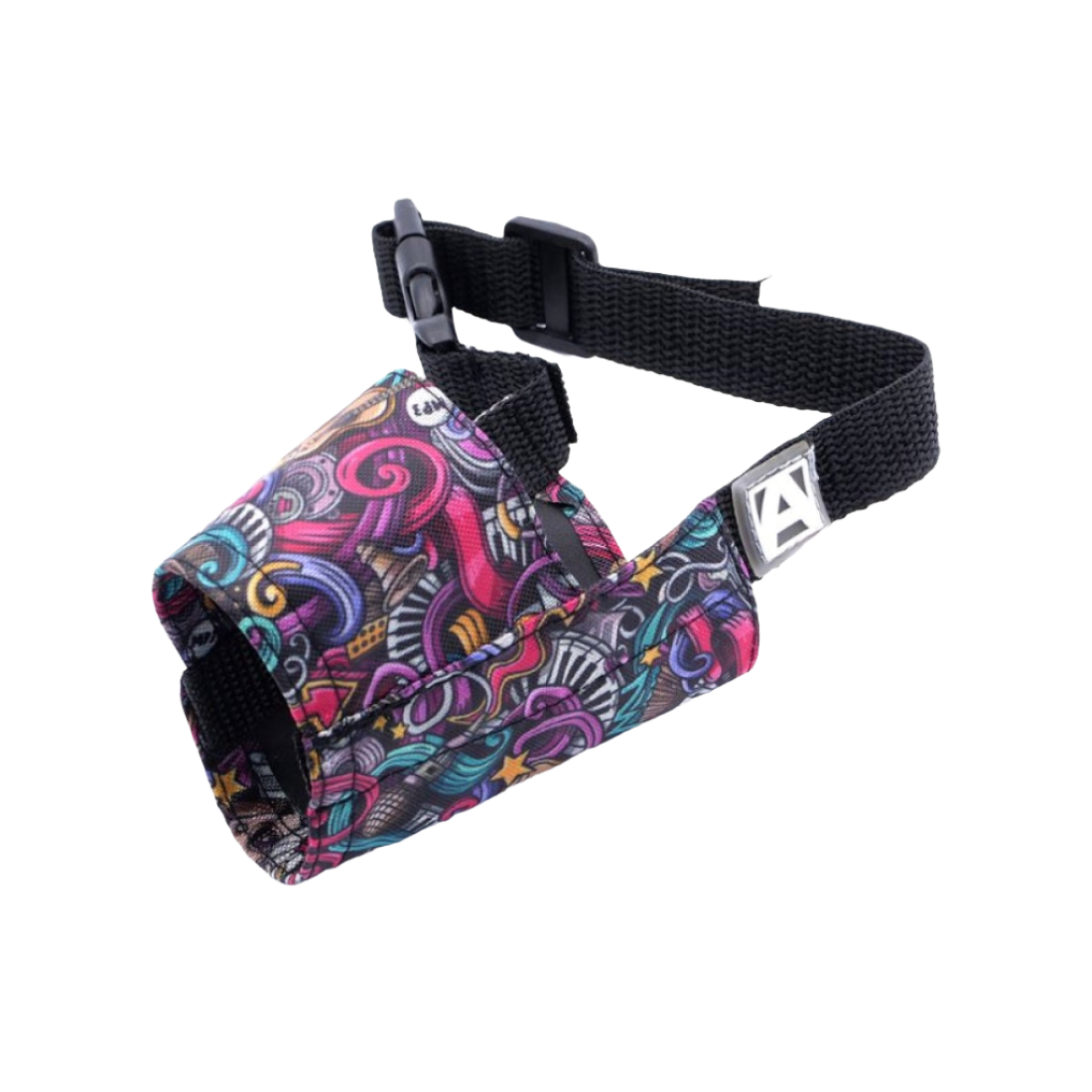 Extra Small Music Patterned Muzzle for Dogs by Artero