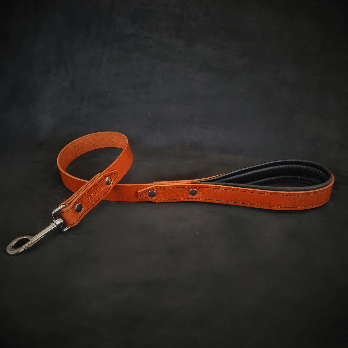Bestia Style Leather Dog Leash