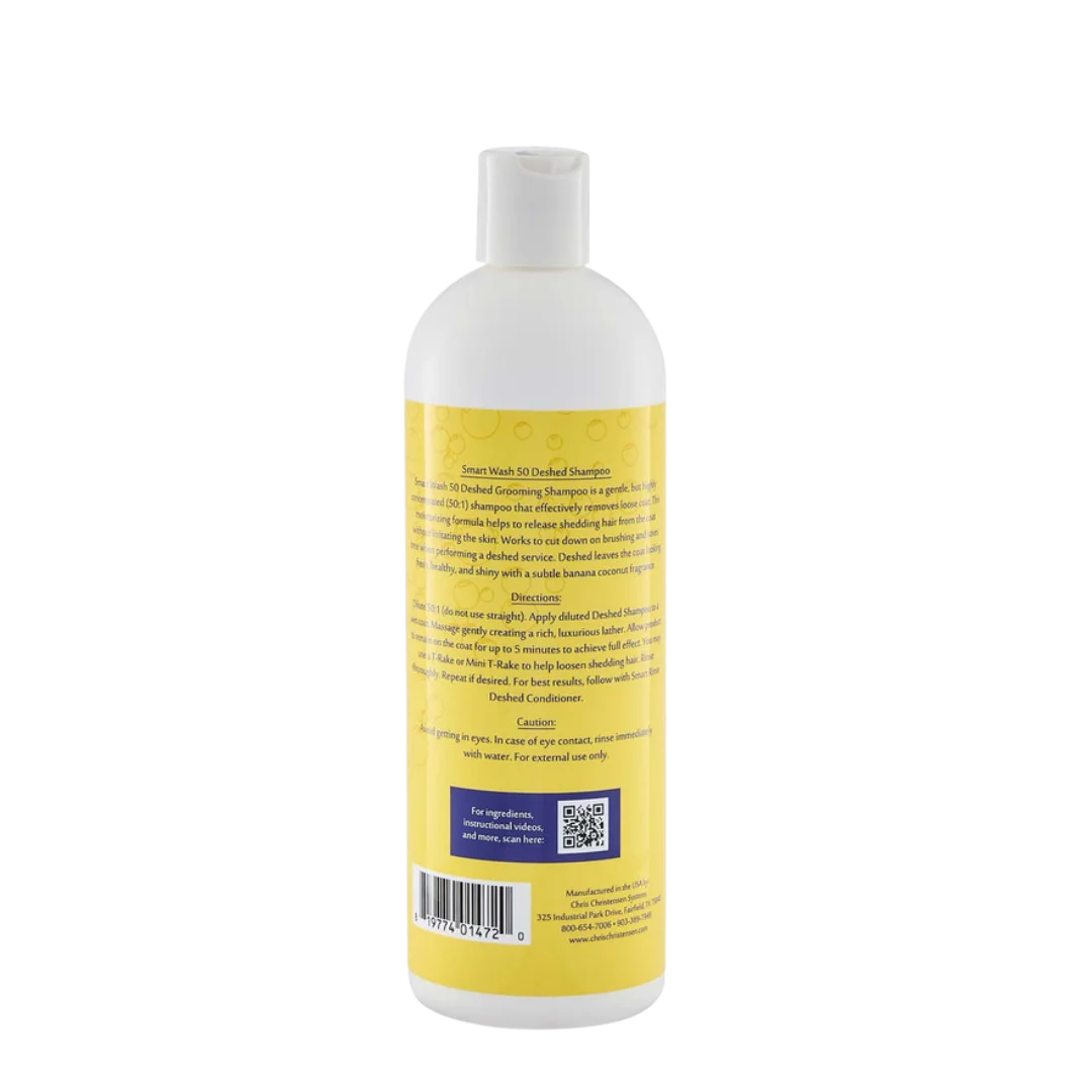Smart Wash50 Deshed Shampoo 16oz by Chris Christensen