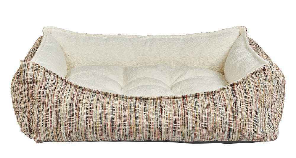 Bowsers Scoop Sorrento Bolster Dog Bed – Easy-Entry Bolster Support