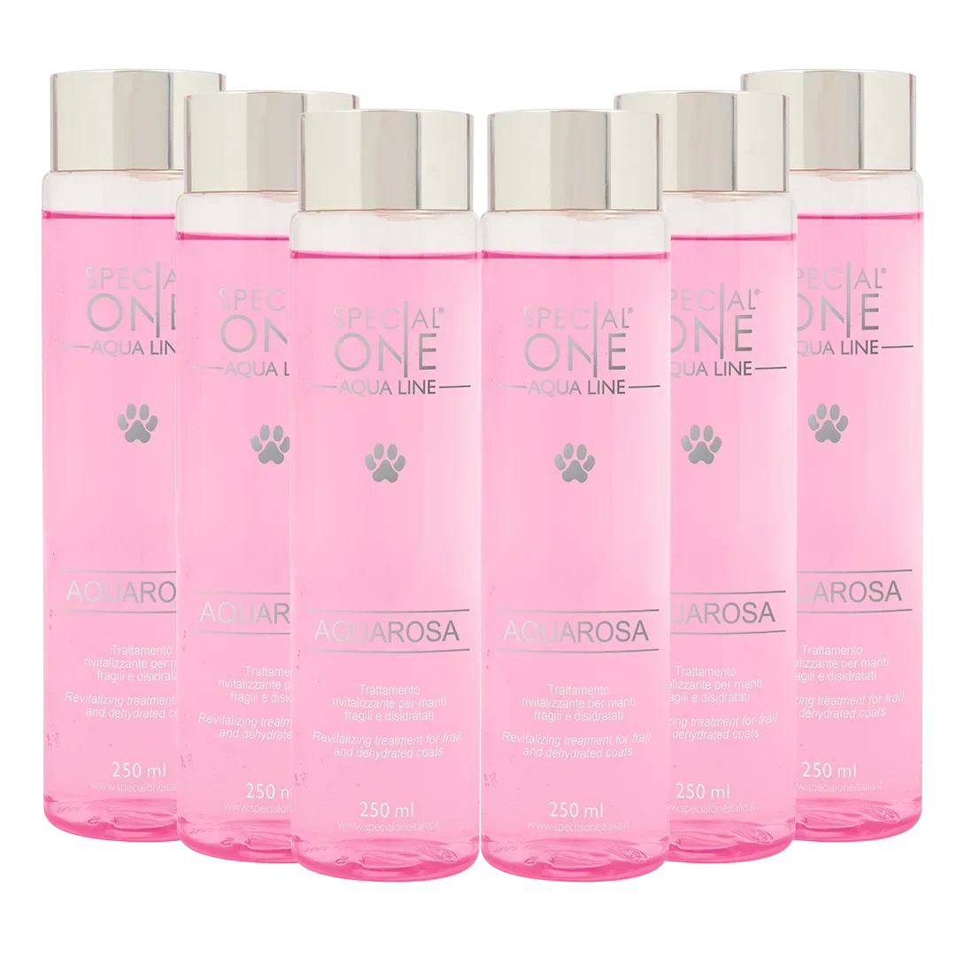 Special One Dog Aquarosa Shampoo Box of 6 250 ml