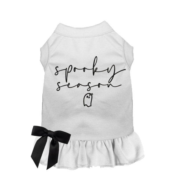 Spooky Season Sweetheart Dog Dress