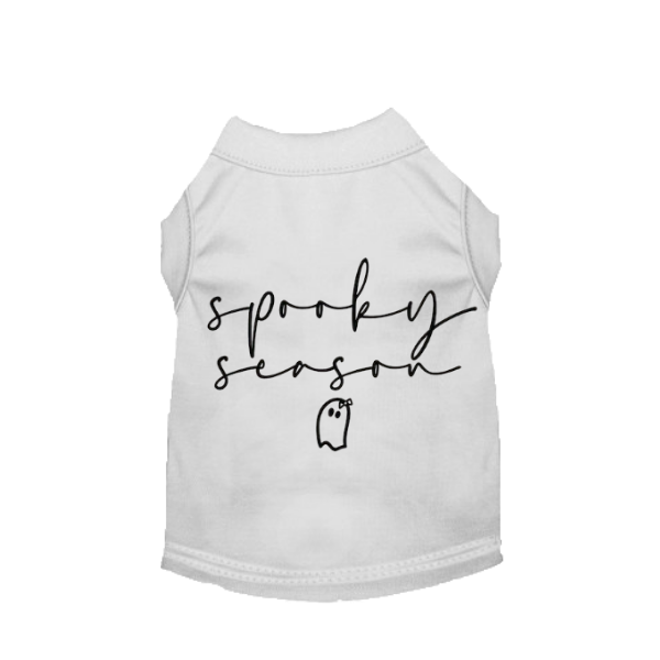 Spooky Season Sweetheart Dog T-Shirt