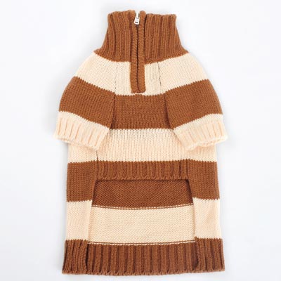 DOGO Sporty Stripe Dog Sweater