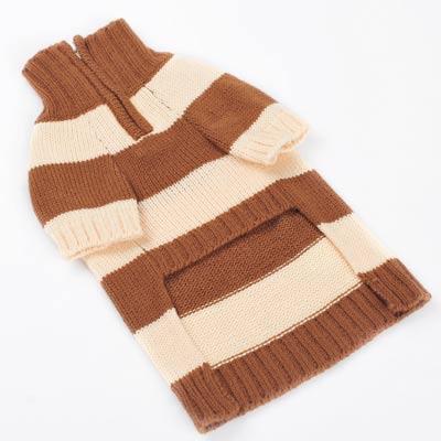 DOGO Sporty Stripe Dog Sweater