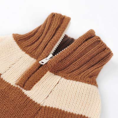 DOGO Sporty Stripe Dog Sweater