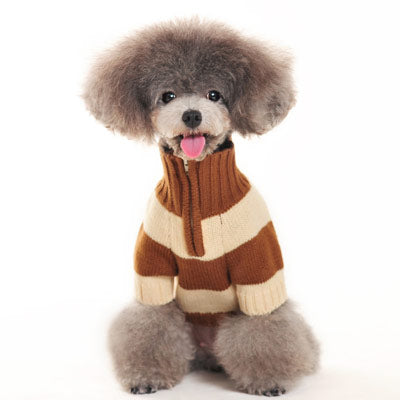 DOGO Sporty Stripe Dog Sweater
