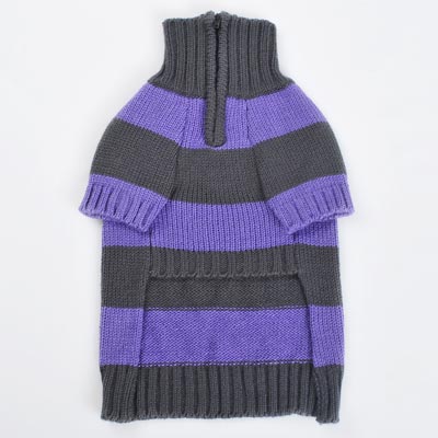 DOGO Sporty Stripe Dog Sweater