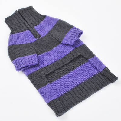 DOGO Sporty Stripe Dog Sweater