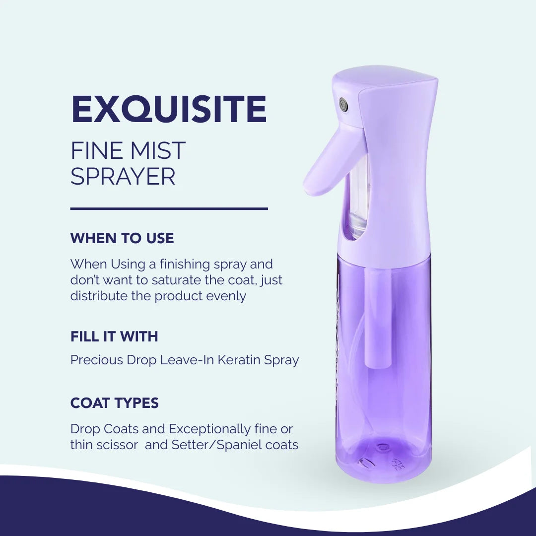 Exquisite Fine Mist Spray Purple Bottle by Chis Christensen
