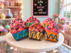 Frosted Sprinkle Cupcakes Dog Cookies – Organic Handmade Dog Treats
