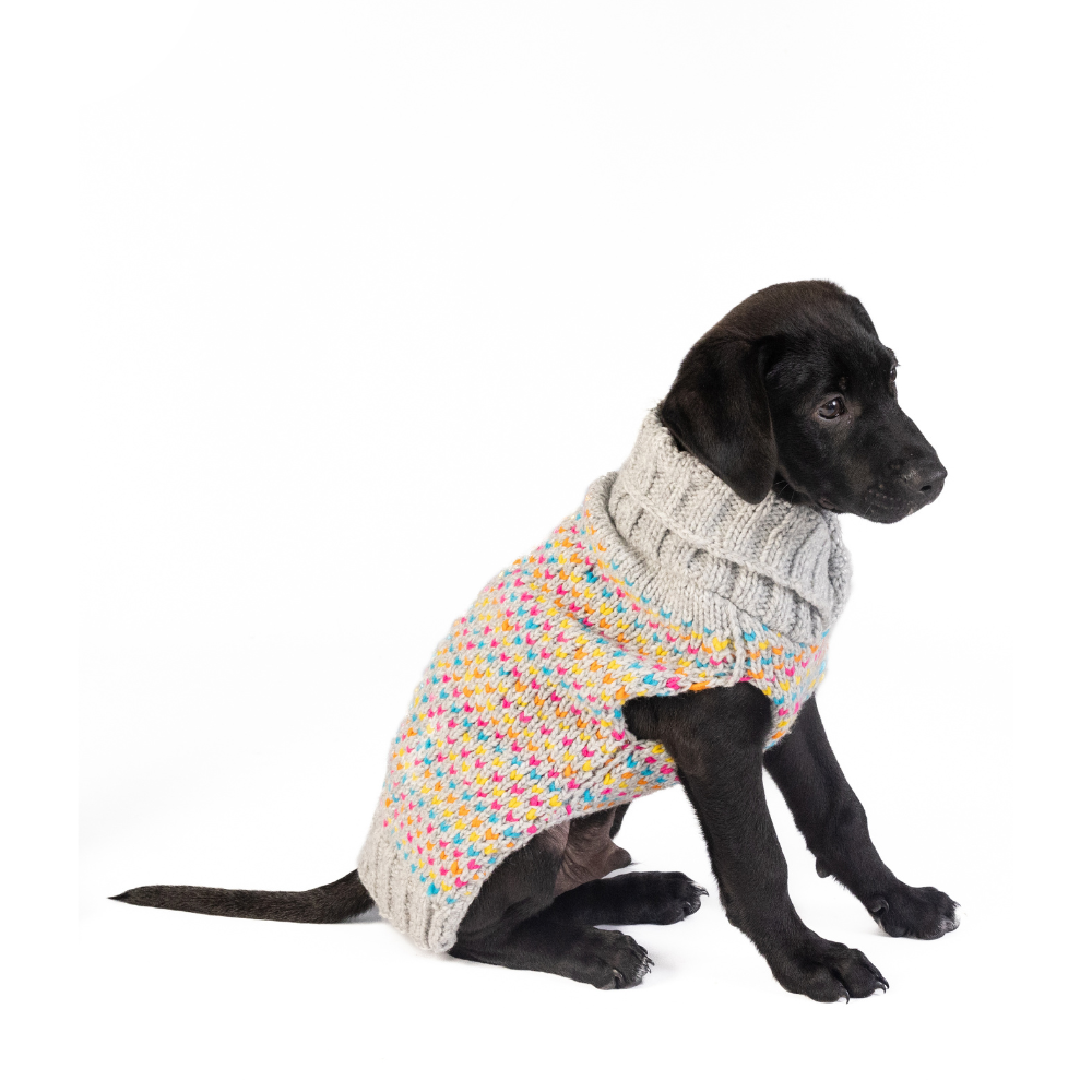 Chilly Dog Sprinkles Wool Dog Sweater