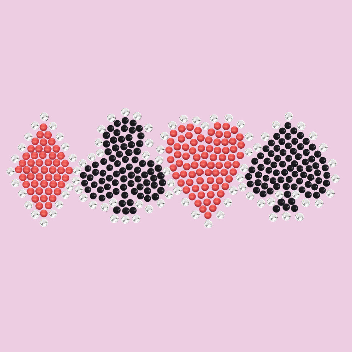 Diamond, Club, Heart, Spade - Custom Tutu