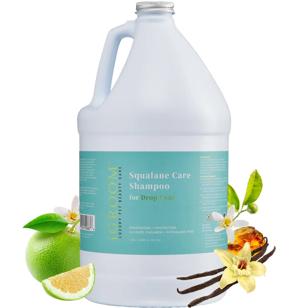 Squalane Care Shampoo Gallon by iGroom