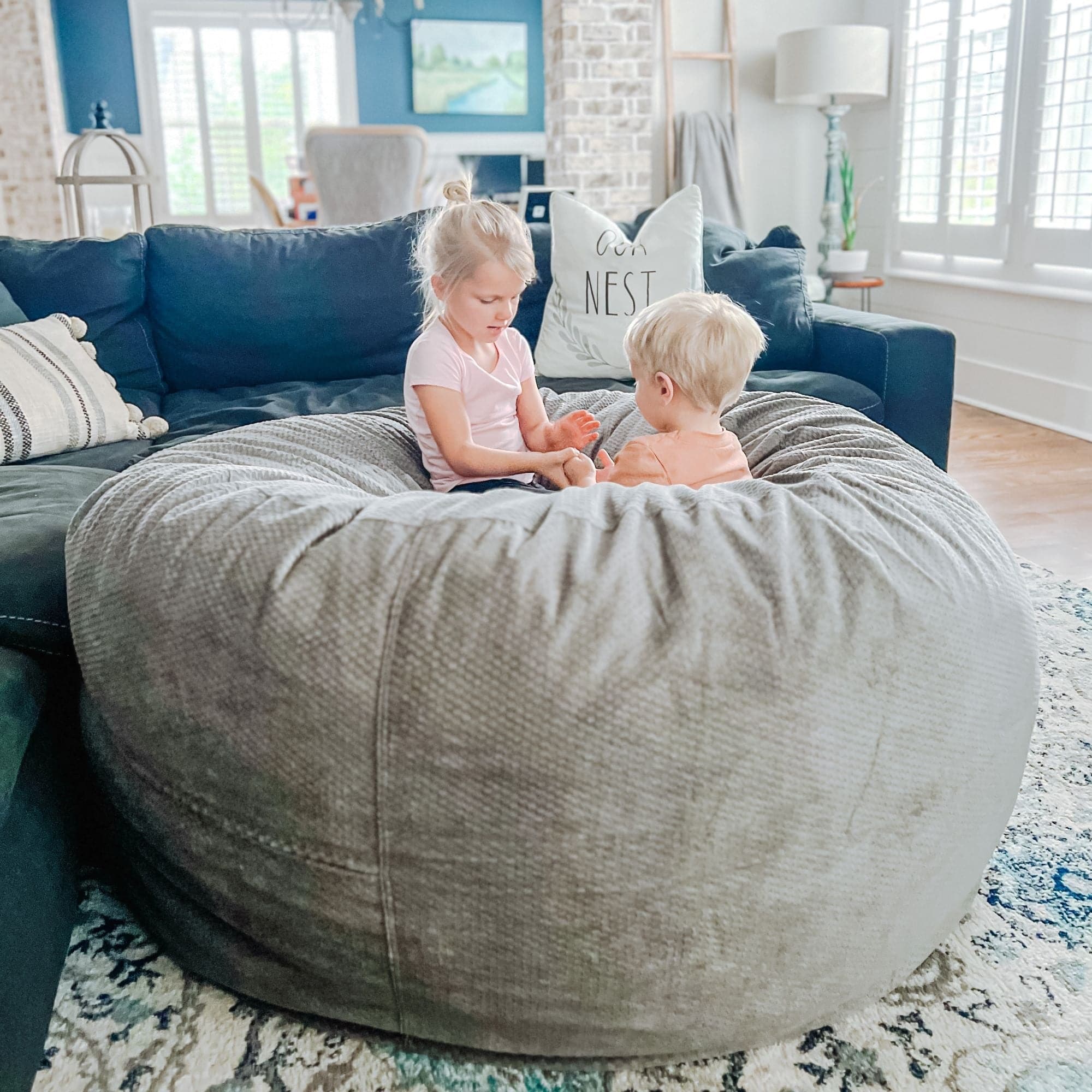 CordaRoy's King Chenille Convertible Bean Bag Chair