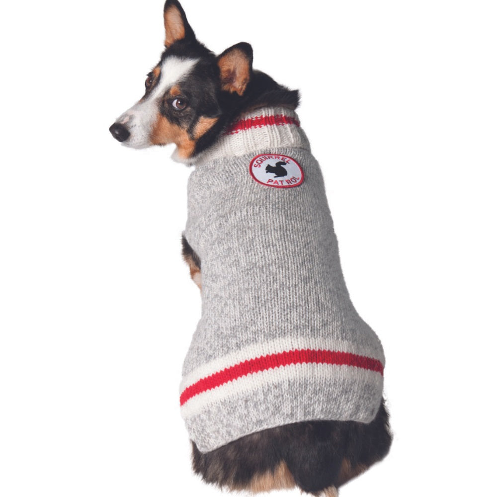 Squirrel Patrol Dog Sweater