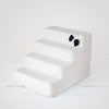 Hello Doggie Luxury Satin Silk Crystal Classic Ivory Pet Stairs