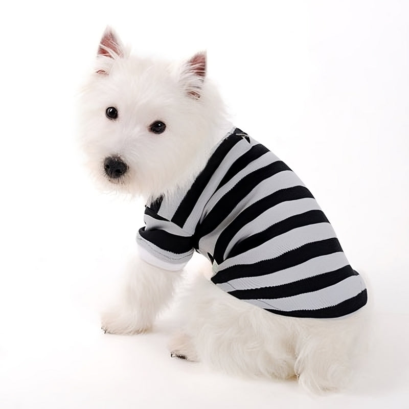 DOGO Stripe Polo Dog Shirt