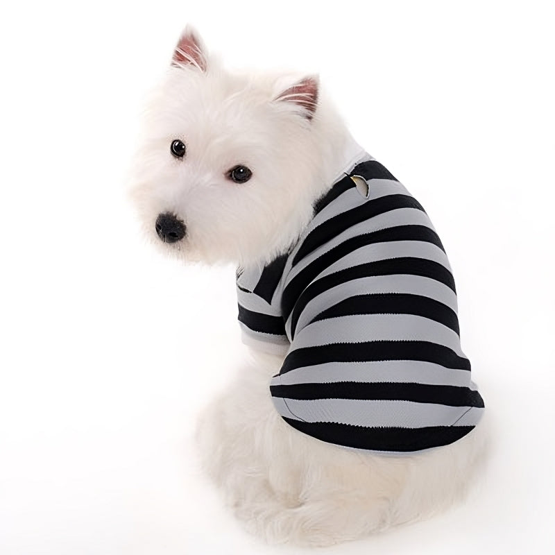 DOGO Stripe Polo Dog Shirt