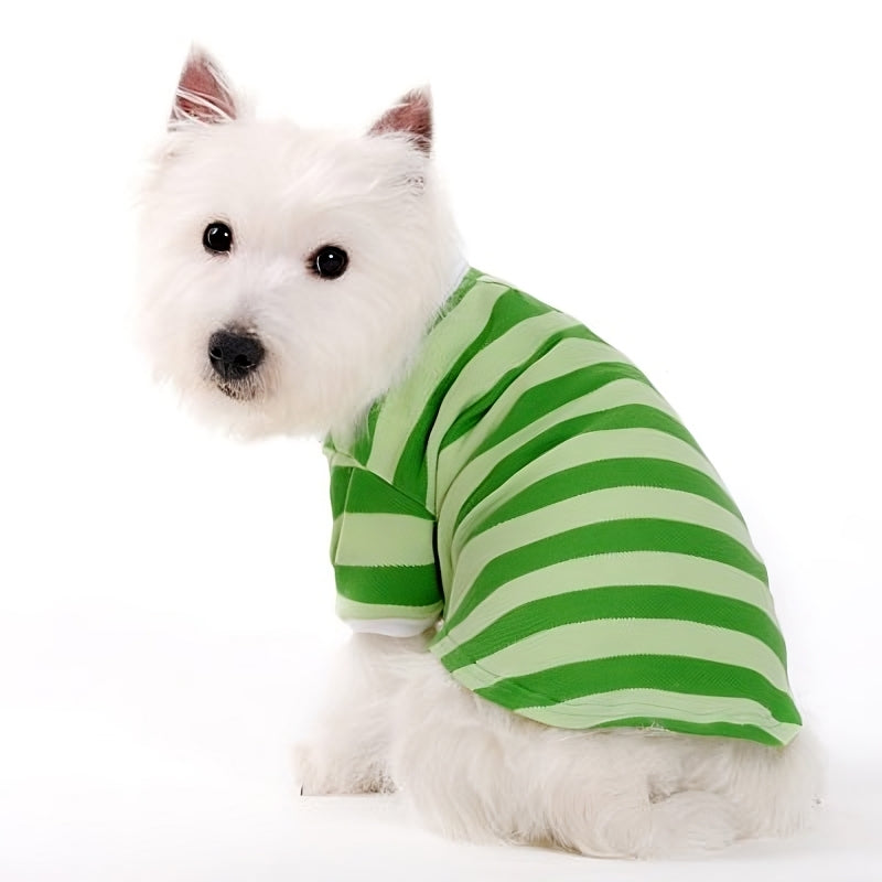 DOGO Stripe Polo Dog Shirt