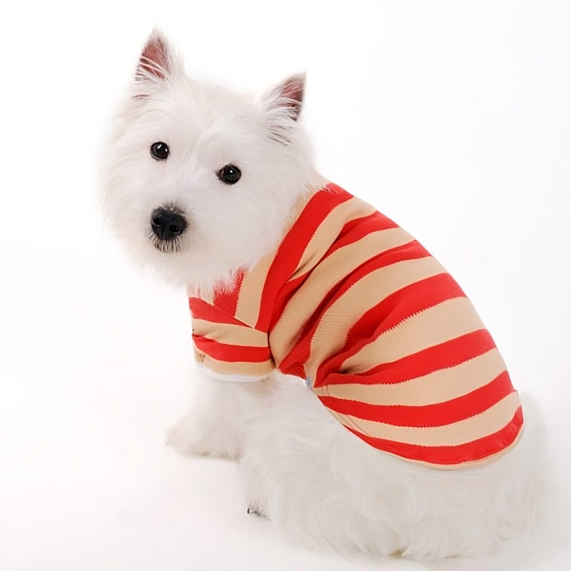DOGO Stripe Polo Dog Shirt