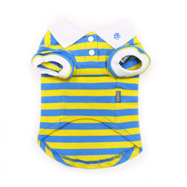 DOGO Stripe Polo Dog Shirt