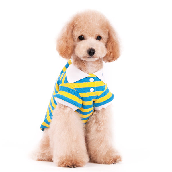 DOGO Stripe Polo Dog Shirt