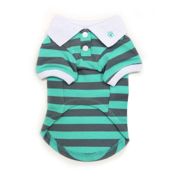 DOGO Stripe Polo Dog Shirt