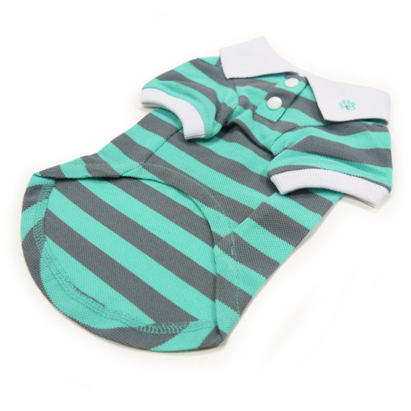 DOGO Stripe Polo Dog Shirt