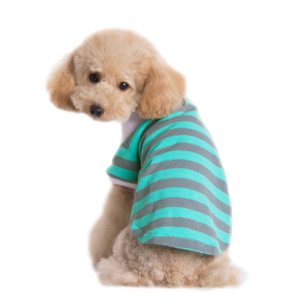 DOGO Stripe Polo Dog Shirt