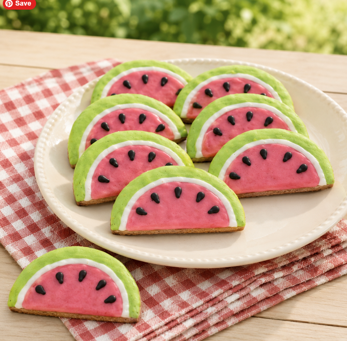 PAWsitively Organic Watermelon Dog Cookies