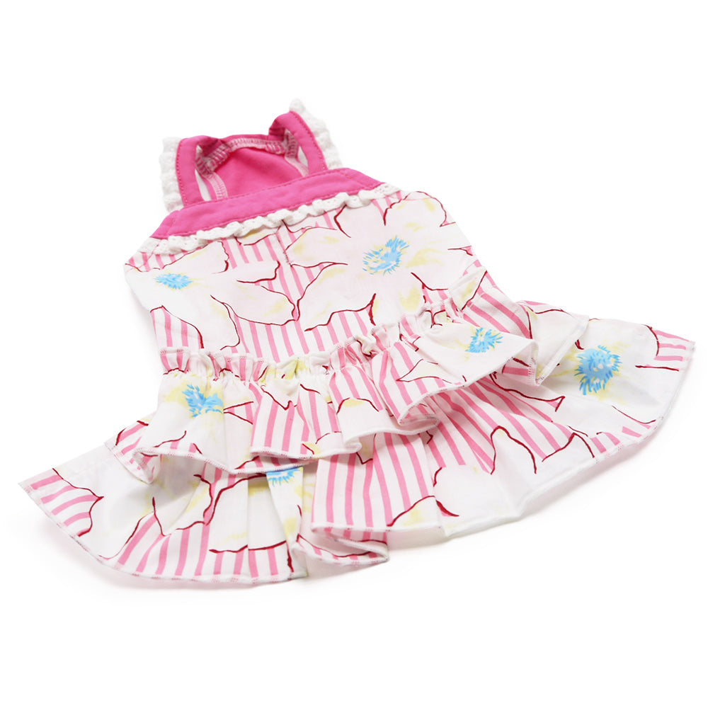 DOGO Summer Flower Dog Dress